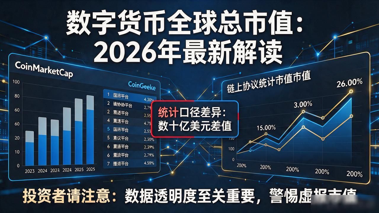 数字货币全球总市值：2026年最新解读
