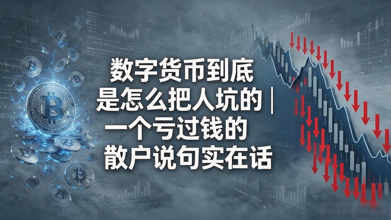 数字货币到底是怎么把人坑的|一个亏过钱的散户说句实在话
