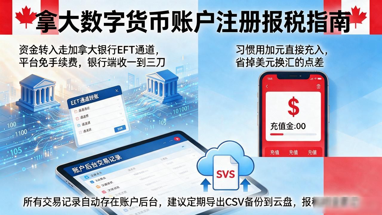 在加拿大开通数字货币账户要注意什么？注册、报税全流程拆解