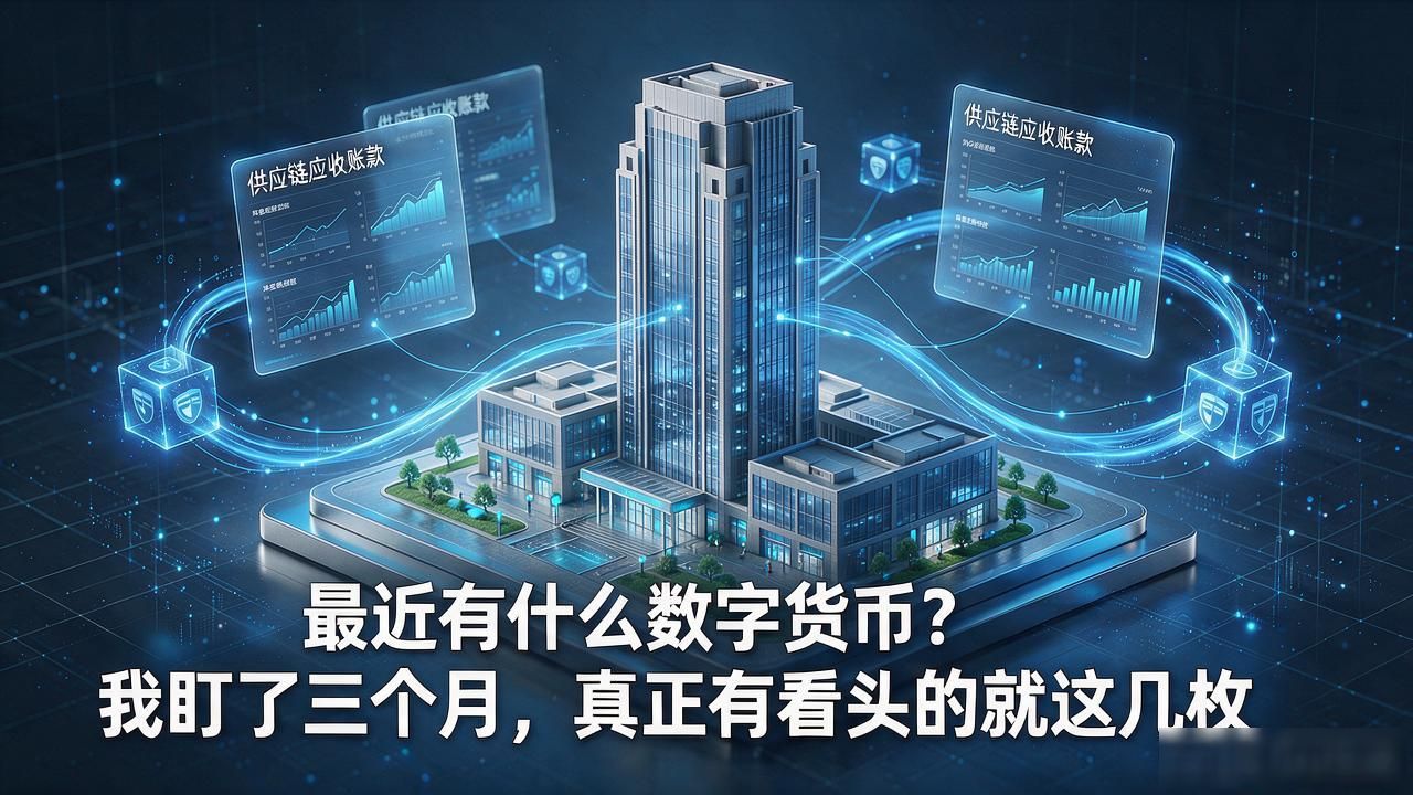 最近有什么数字货币？我盯了三个月，真正有看头的就这几枚