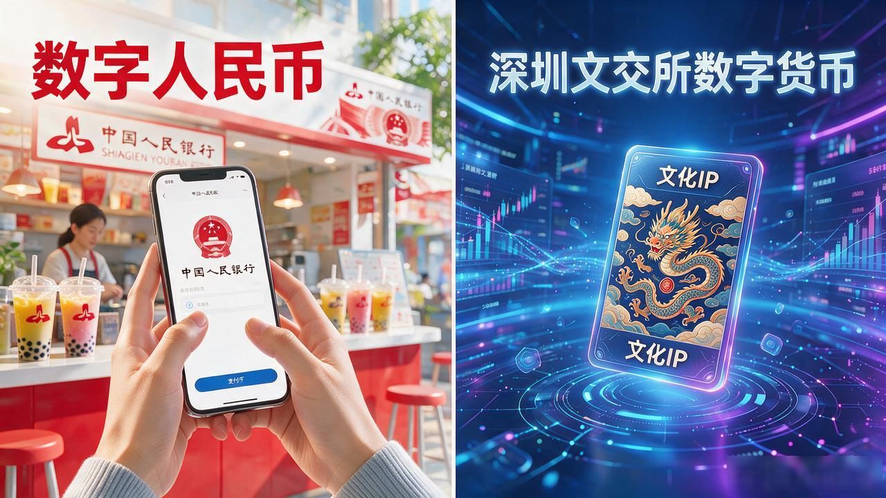 深圳文交所数字货币到底靠不靠谱？跟数字人民币不是一回事