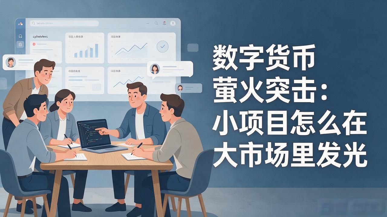 数字货币萤火突击：小项目怎么在大市场里发光