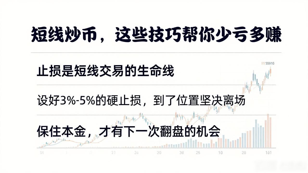 短线炒币,这些技巧帮你少亏多赚
