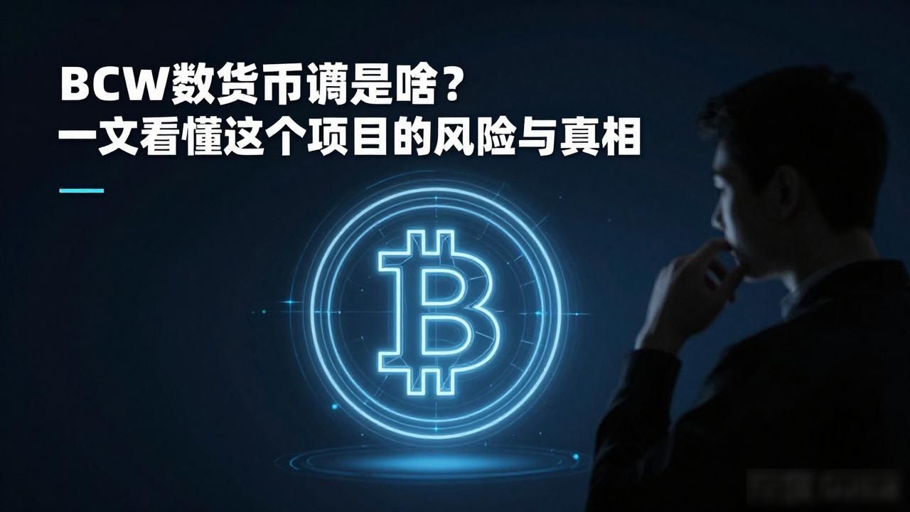 BCW数字货币到底是啥？一文看懂这个项目的风险与真相