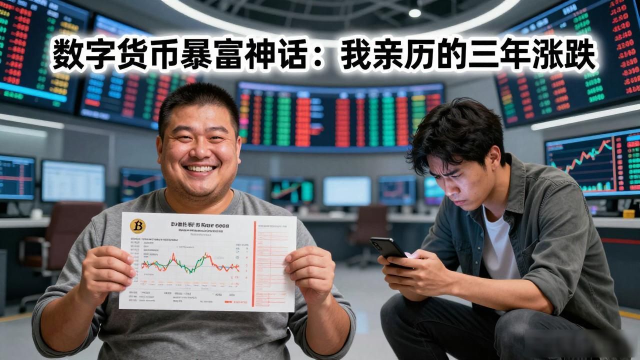 数字货币暴富神话：我亲历的三年涨跌