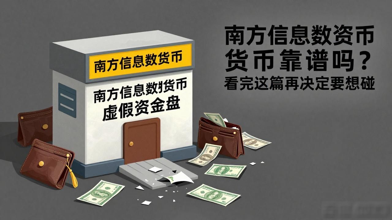 南方信息数字货币靠谱吗？看完这篇再决定要不要碰
