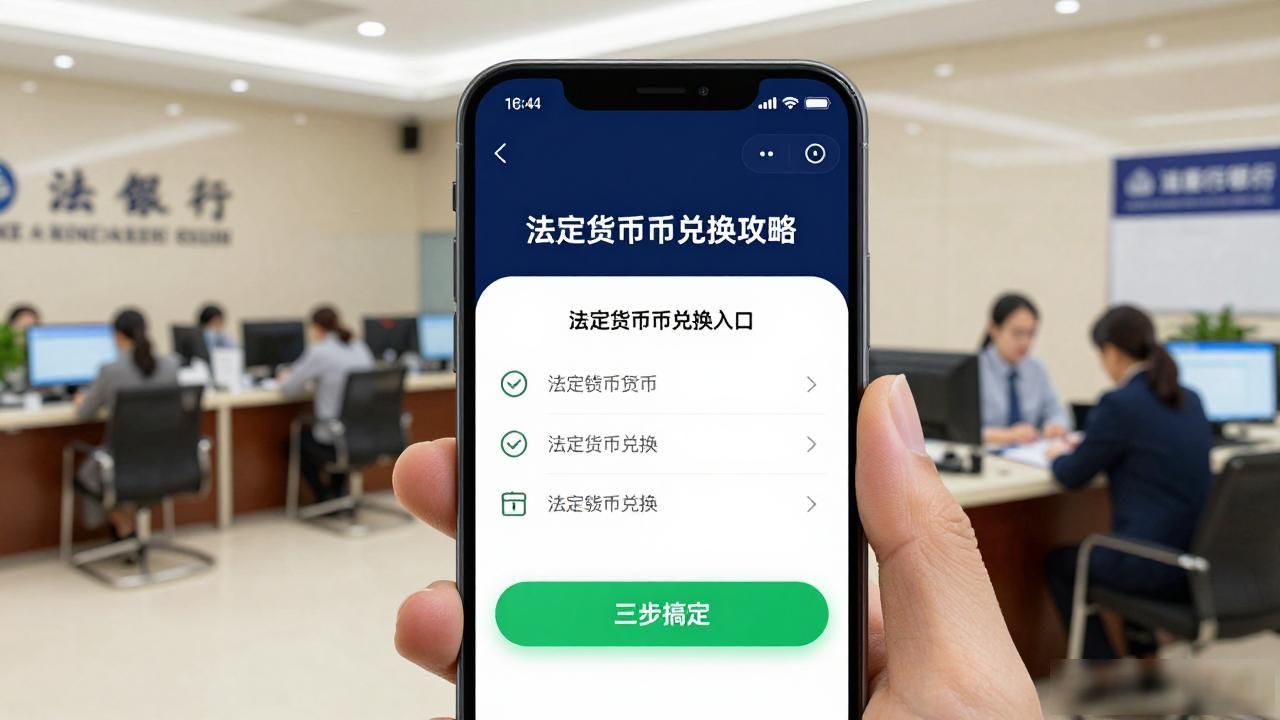 法定数字货币兑换攻略：银行APP三步搞定