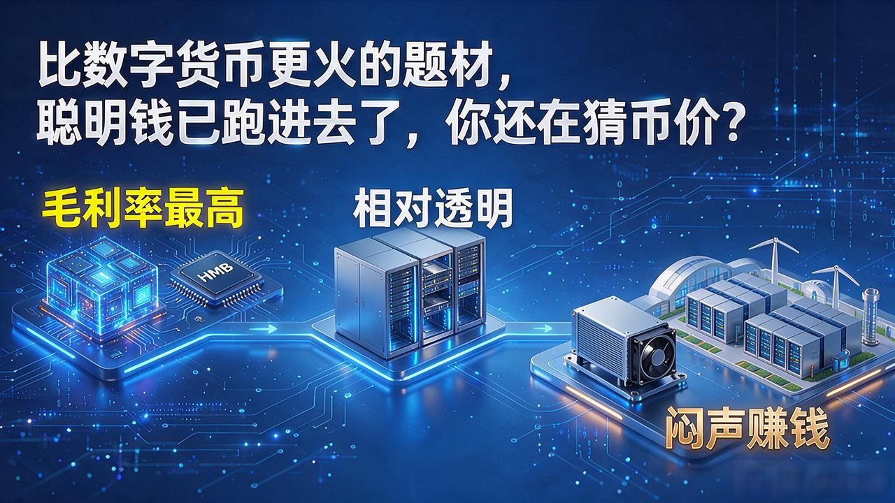 比数字货币更火的题材，聪明钱已跑进去了，你还在猜币价？