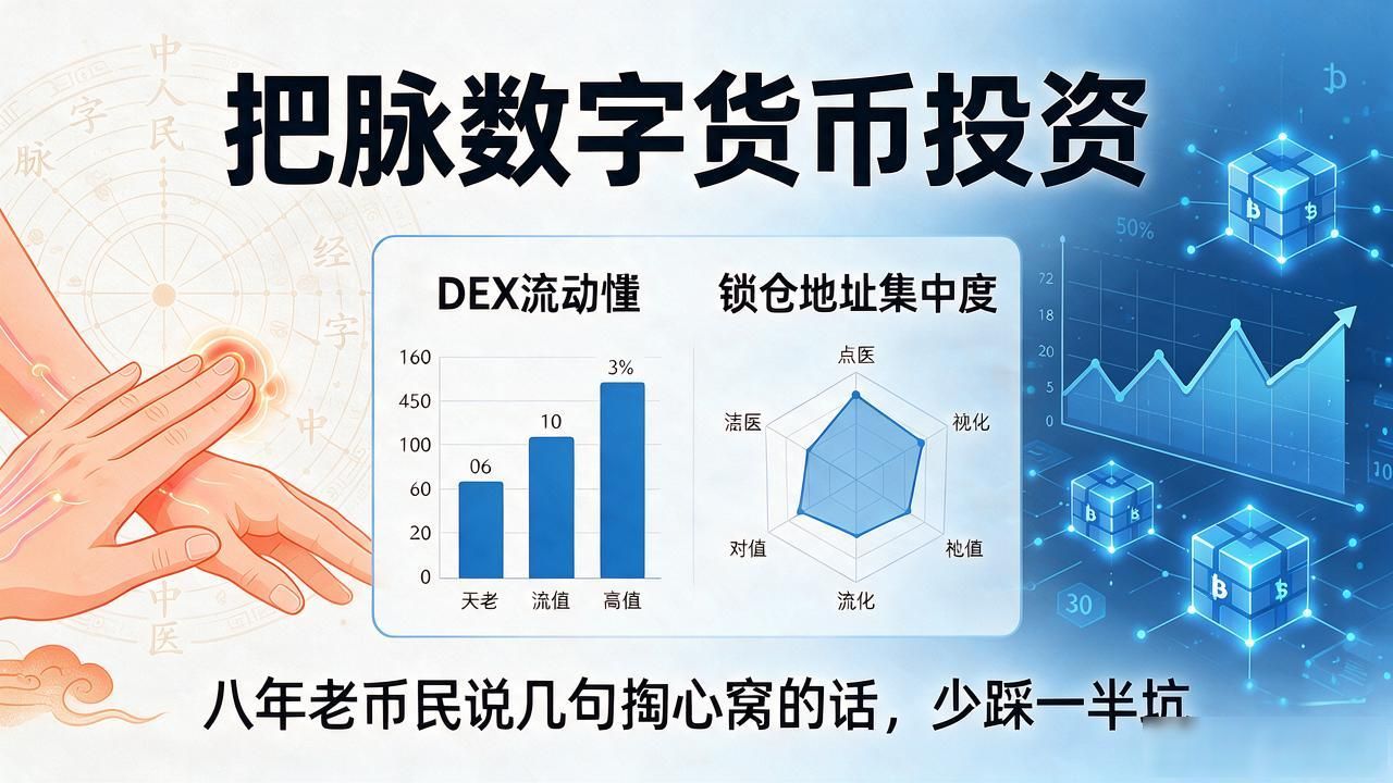 把脉数字货币投资：八年老币民说几句掏心窝的话，少踩一半坑