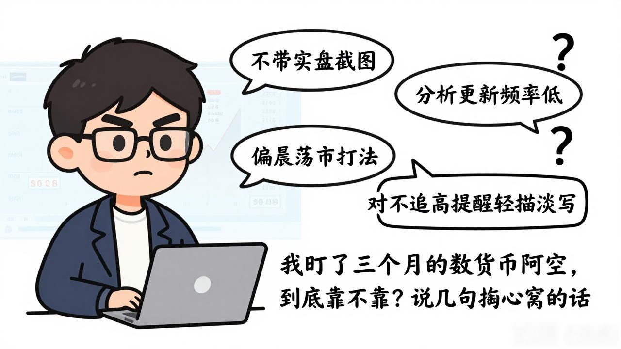 我盯了三个月的数字货币阿空，到底靠不靠谱？说几句掏心窝的话