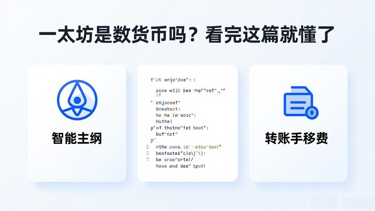 一太坊是数字货币吗？看完这篇就懂了