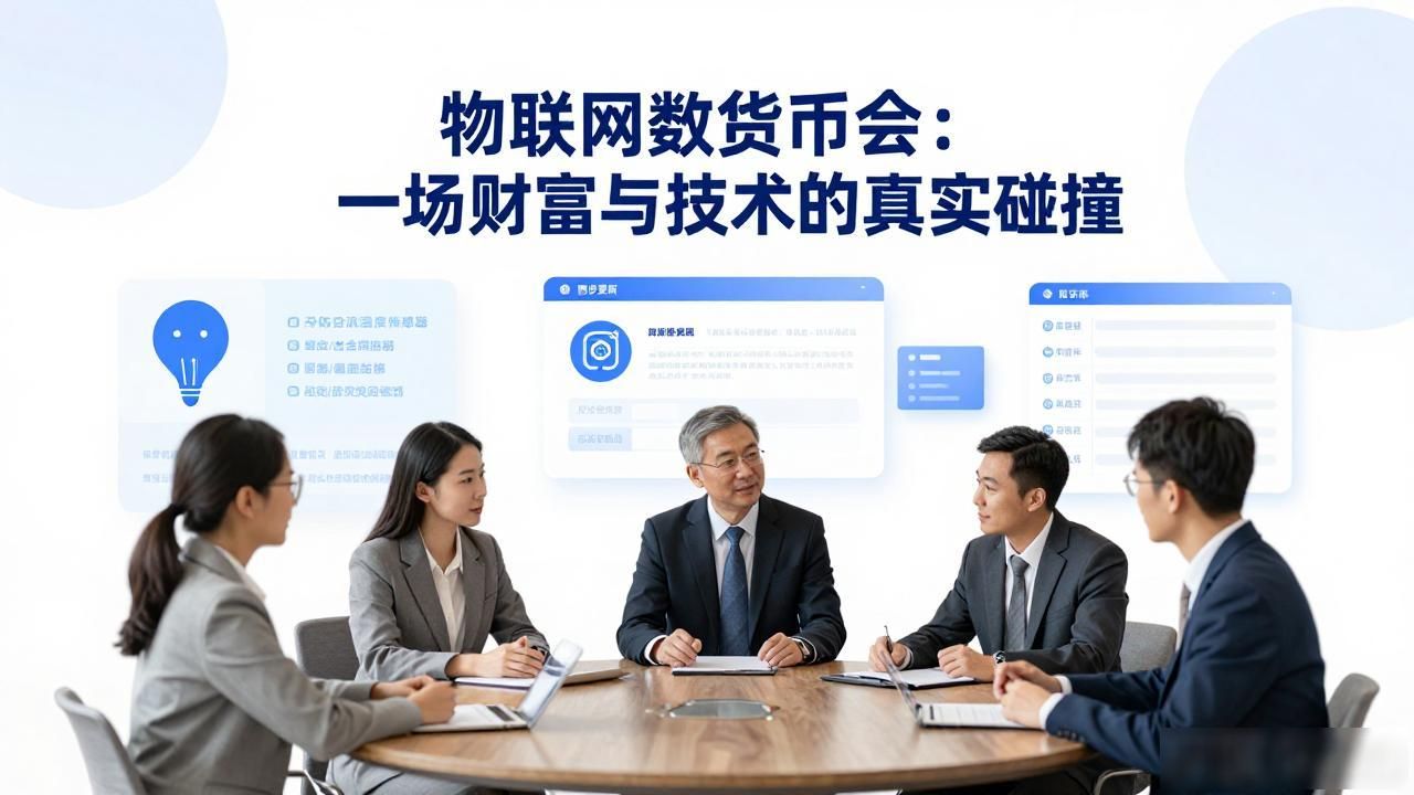 物联网数字货币会：一场财富与技术的真实碰撞