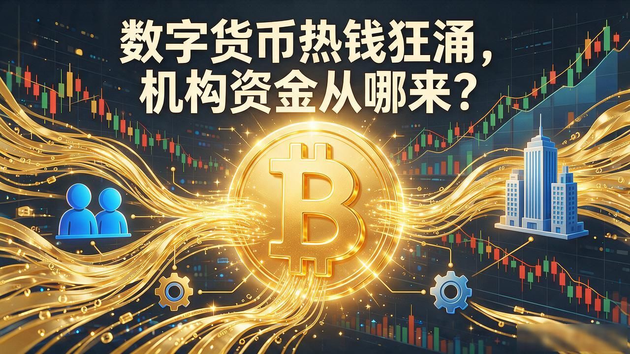 数字货币热钱狂涌，机构资金从哪来？