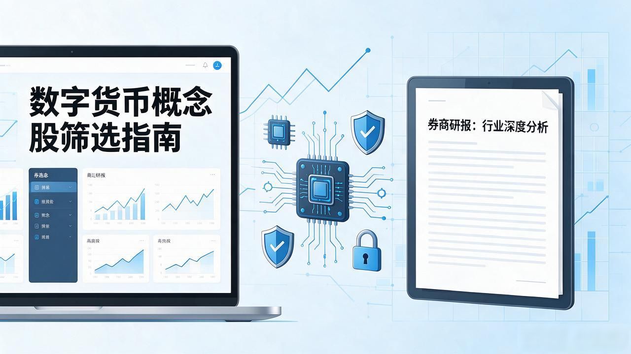 数字货币概念股如何筛选，掌握这些渠道更精准
